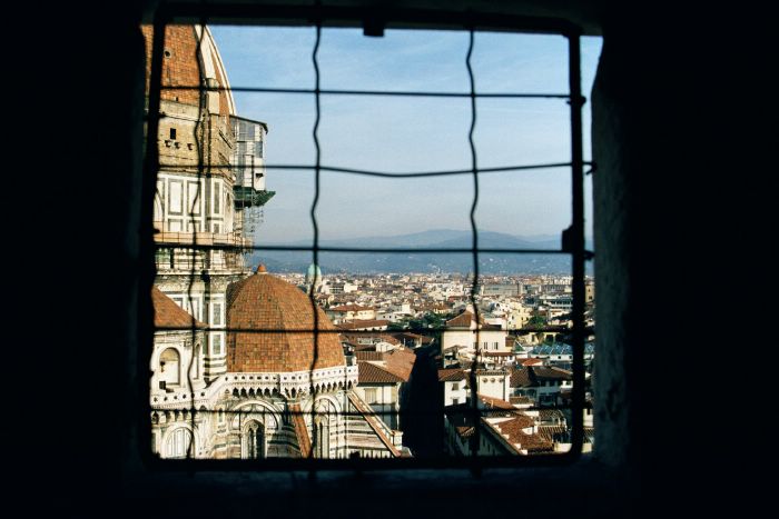 View out of the Campanile