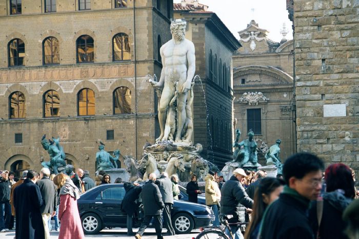 Neptune at Piazza Del Signoria